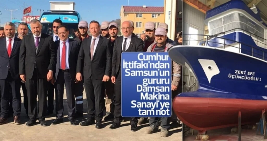 Damsan üretimi balıkçı gemileri yurt dışı karasularında yüzüyor