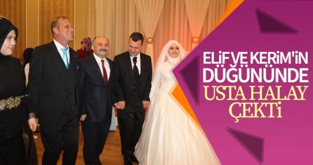 Elif ve Kerim'in Düğününde Usta Halay Çekti