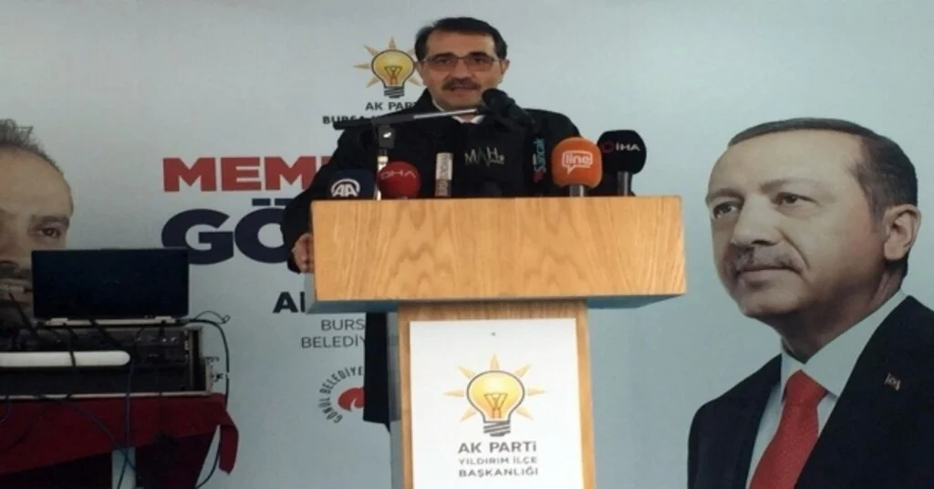 Enerji Bakanı Dönmezden Bursaya Doğalgaz Sözü