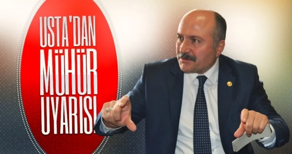 Erhan Usta'dan mühür uyarısı 