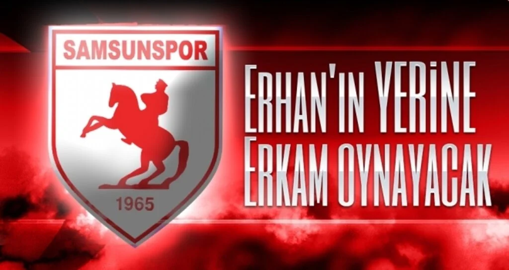 Erhan'ın yerine Erkam oynayacak