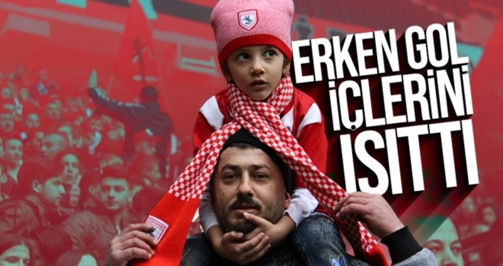 ERKEN GOL İÇLERİNİ ISITTI