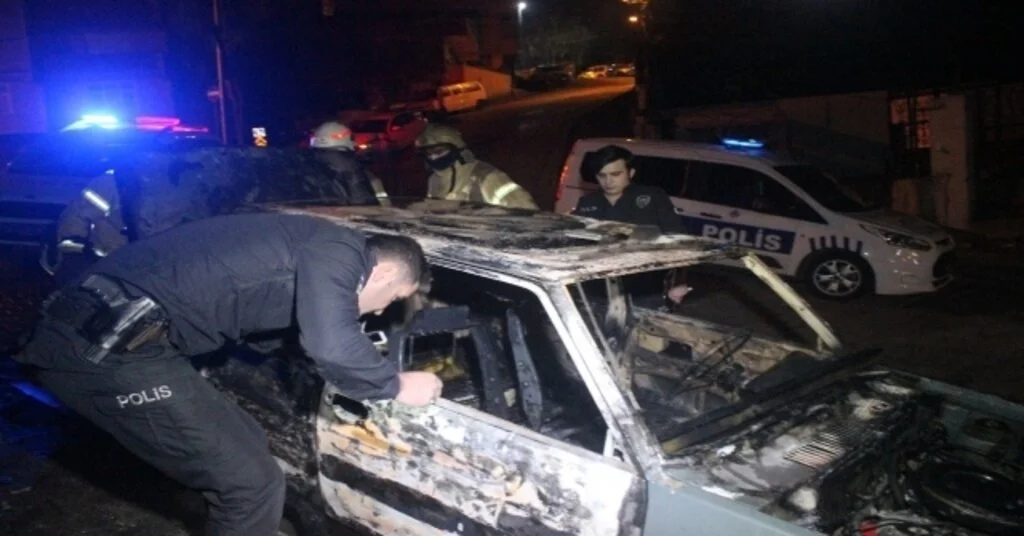 Eski Kocasının Aracını Kundakladığı İddiası Polisi Harekete Geçirdi