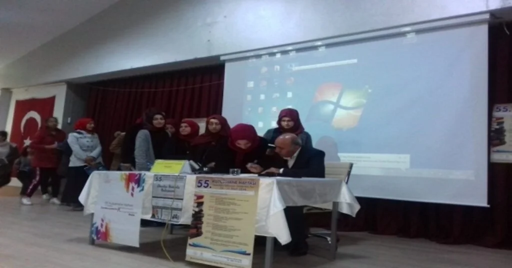 Gercüşte 55. Kütüphane Haftası Etkinlikleri