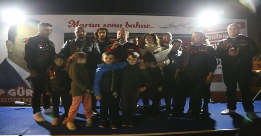 Gürkana Türk Chopperdan ‘Onursal Yelek