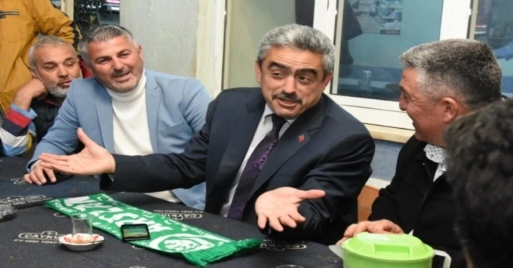 Haluk Alıcık, Arslanlıda Vatandaşları Dinledi
