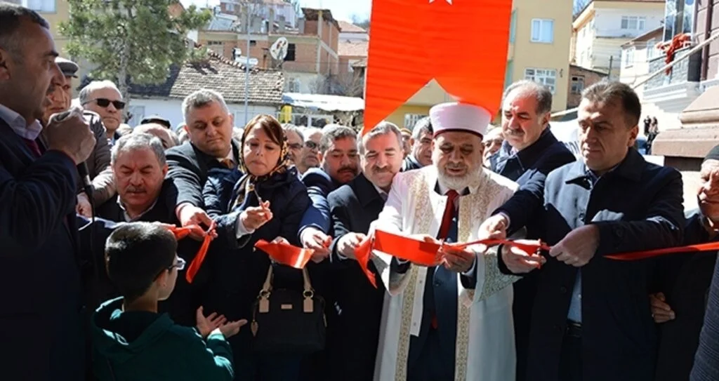 Havza'da 500 Kişilik Cami Açıldı