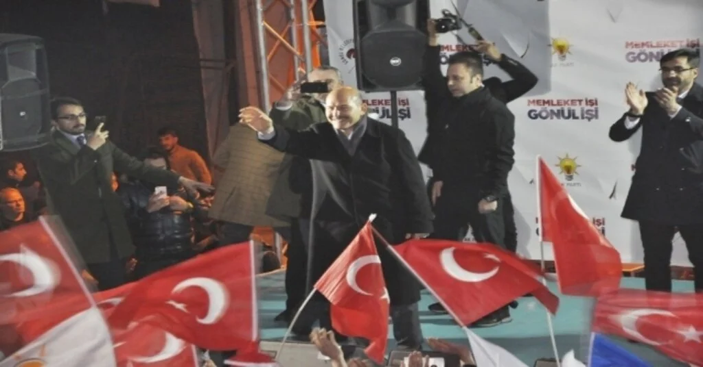 İçişleri Bakanı Soylu Bitliste Miting Düzenledi