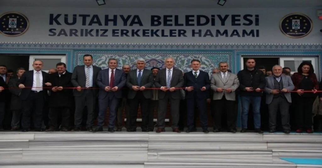 Ilıca Sarıkız Kadınlar Ve Erkekler Hamamları Hizmete Sunuldu