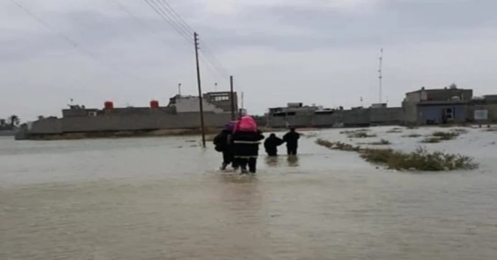 Irakın Basra Kentinde Sel Felaketi: 1 Ölü