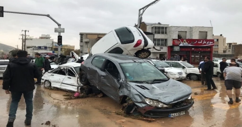 İrandaki Sel Felaketinde Ölü Sayısı 18E Yükseldi