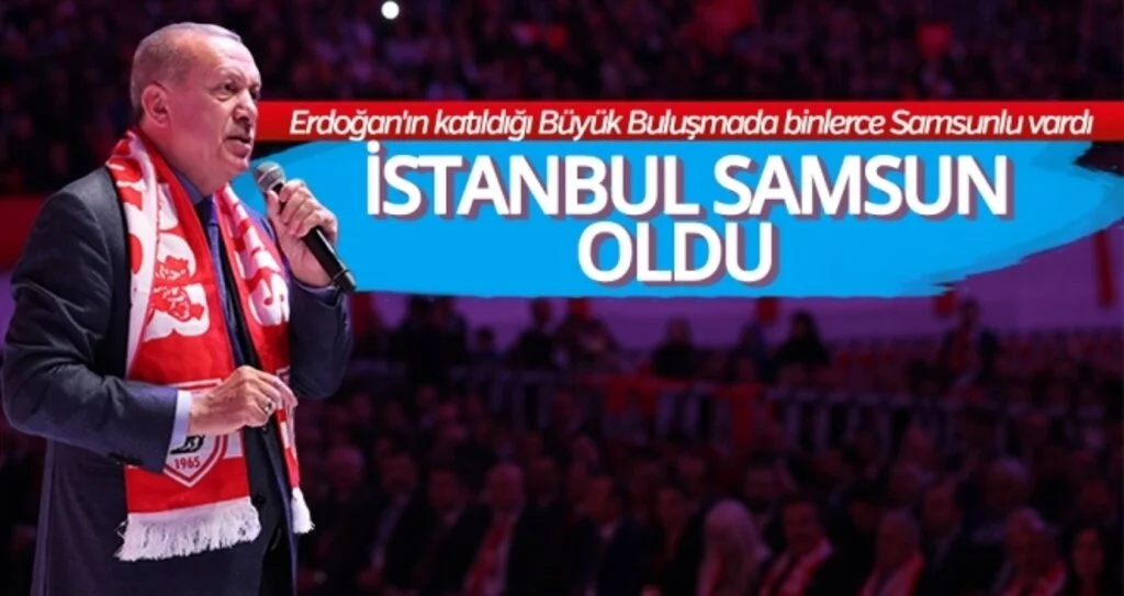 İstanbul Samsun Oldu
