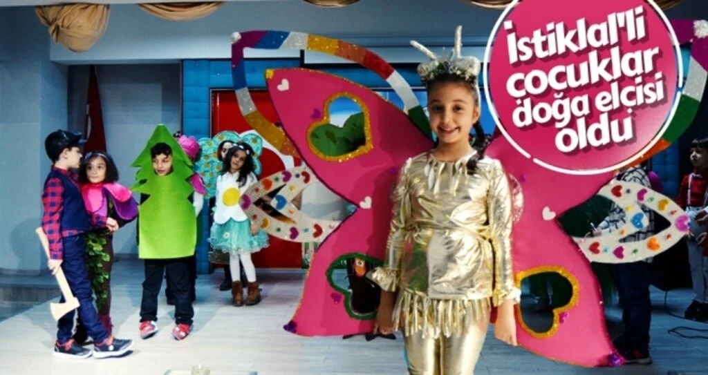 'İstiklal'li çocuklar 'doğa elçisi' oldu