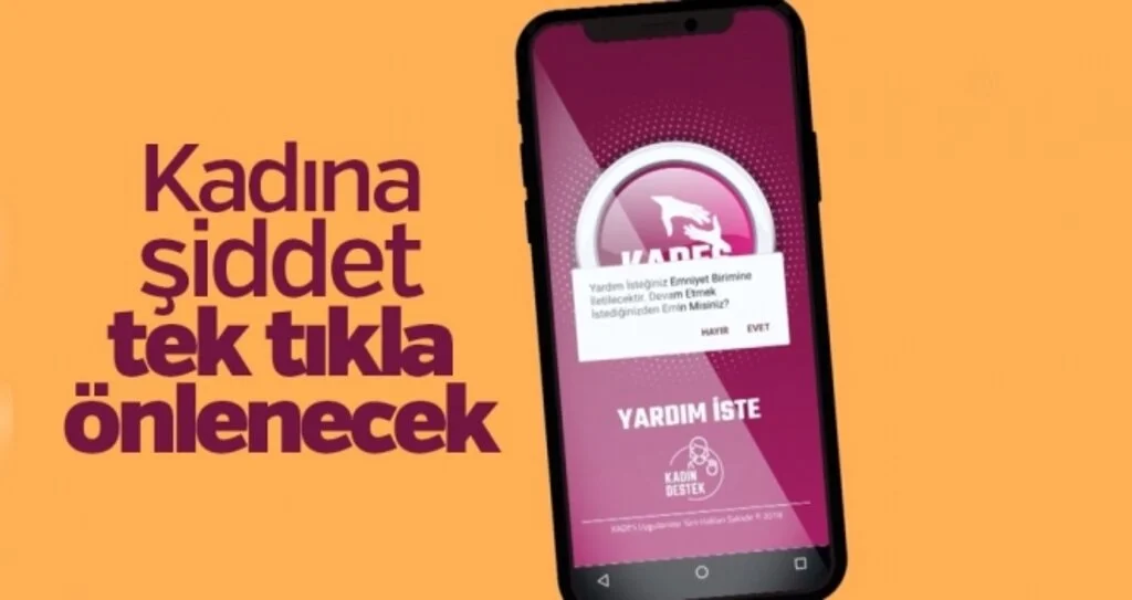 Kadına şiddet tek tıkla önlenecek 