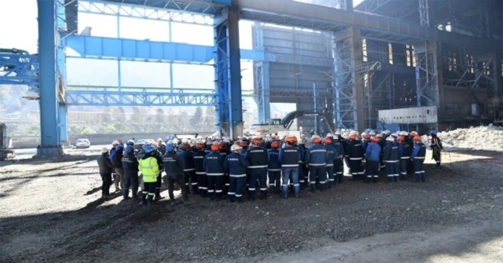 Kardemirde  Dördüncü Sürekli Döküm Makinesi İnşaat Çalışmalarına Başladı