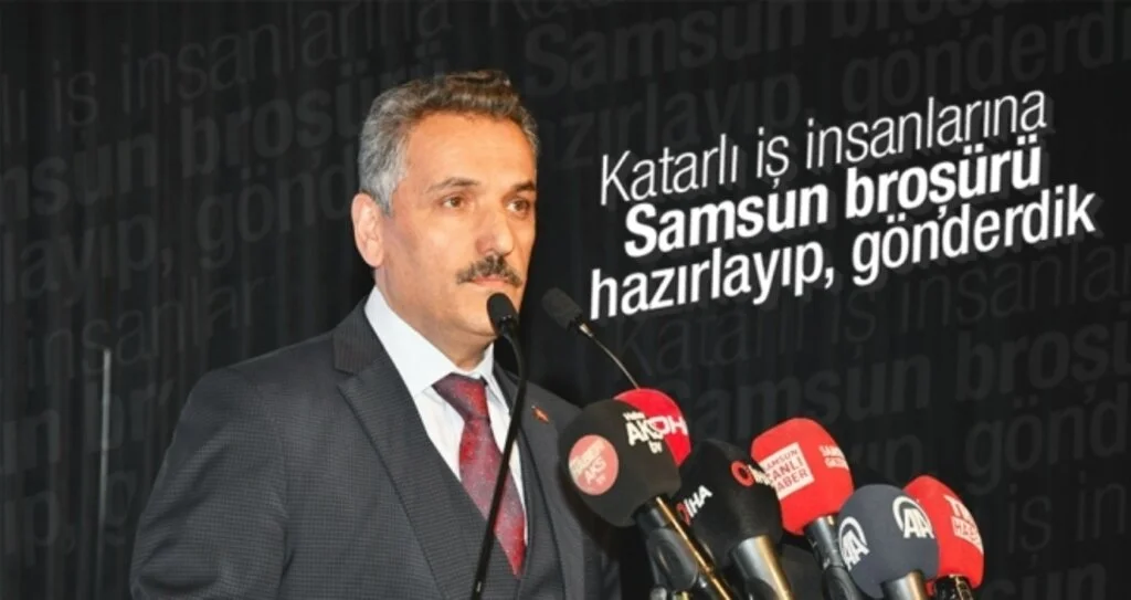 Katarlı yatırımcılara 'Samsun broşürü'