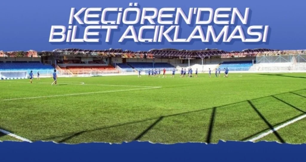 Keçiören'den bilet açıklaması