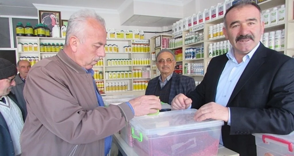 Ladik'te sertifikalı sebze tohumu