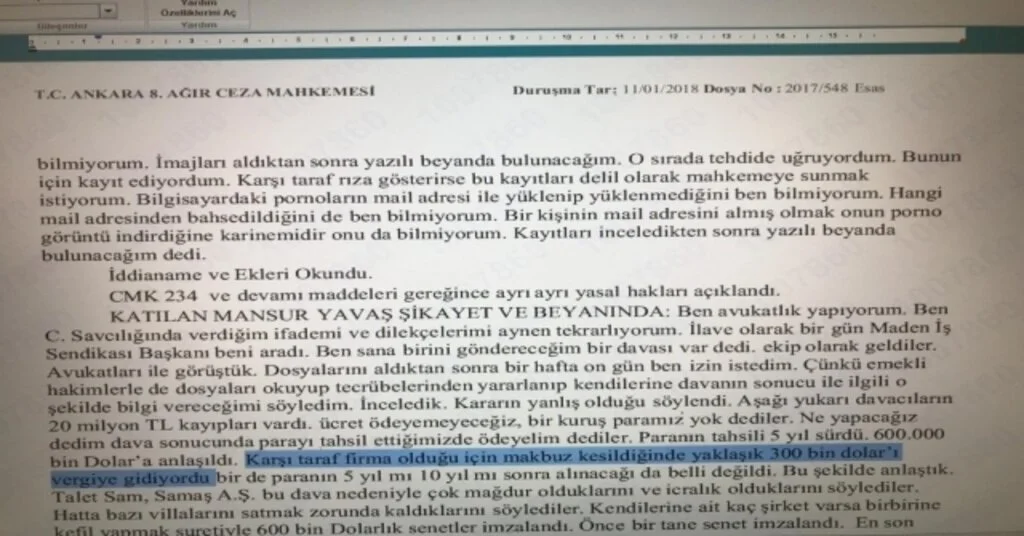 Mansur Yavaştan Bir Skandal Daha