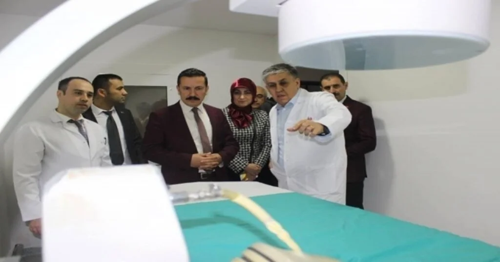 Merzifondaki Hastaneye Taş Kırma Ünitesi