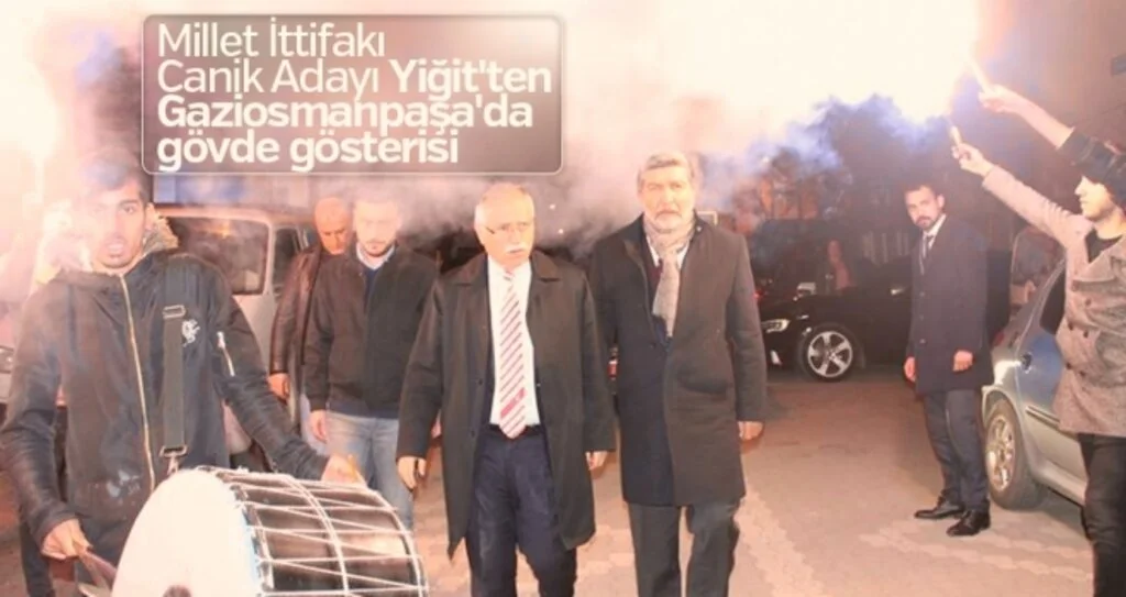 Millet İttifakı İYİ Parti Canik Belediye Başkan Adayı Atıf Yiğit:  Sorunları çözmek için geliyoruz 