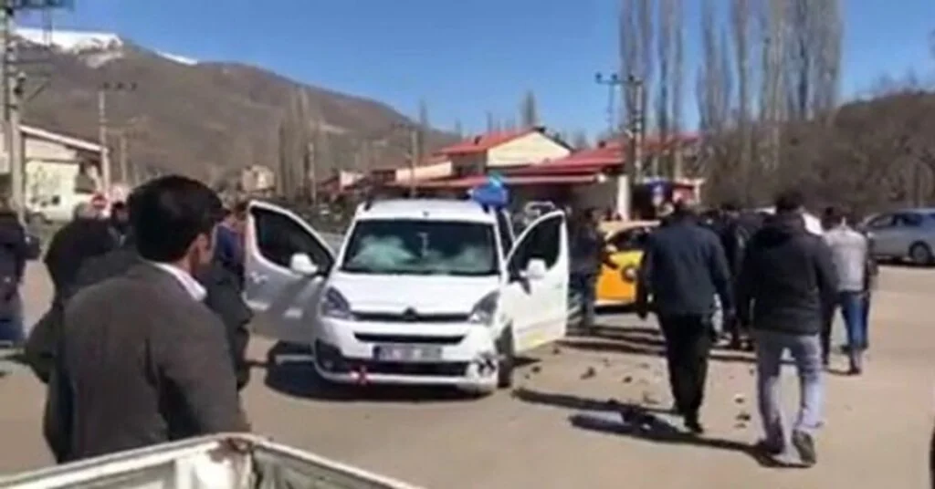Milletvekili İbrahim Aydemir Konuşurken Trafik Kazası Oldu