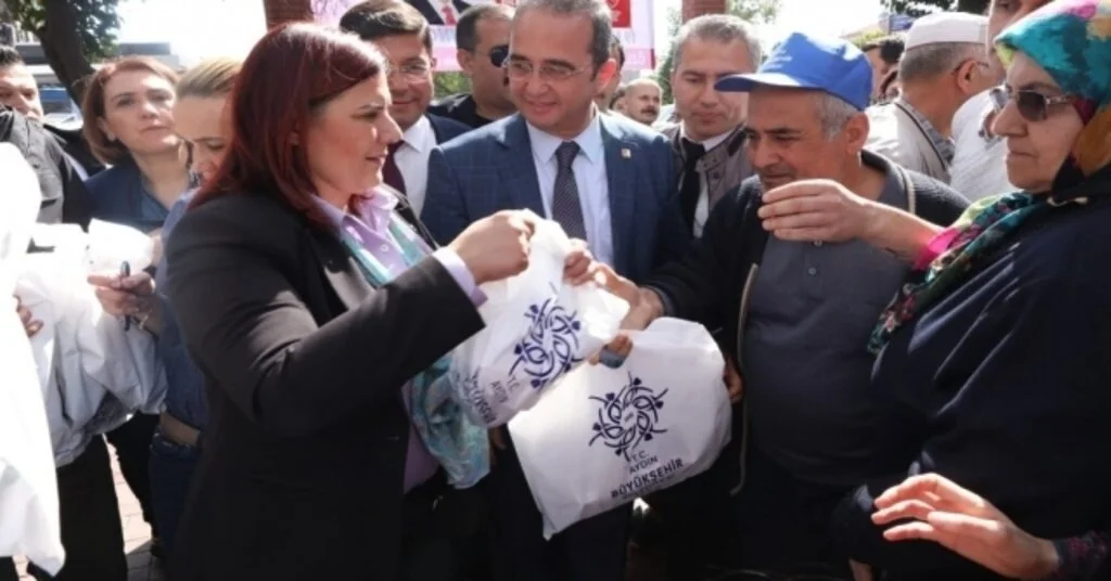 Nazilliler Yerel Fideleri Başkan Çerçioğlunun Elinden Aldı