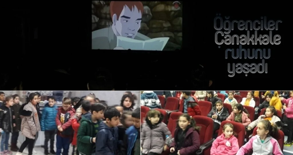 Öğrenciler Çanakkale ruhunu yaşadı
