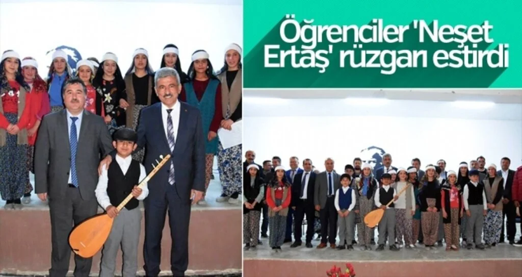 Öğrenciler 'Neşet Ertaş' Rüzgarı Estirdi