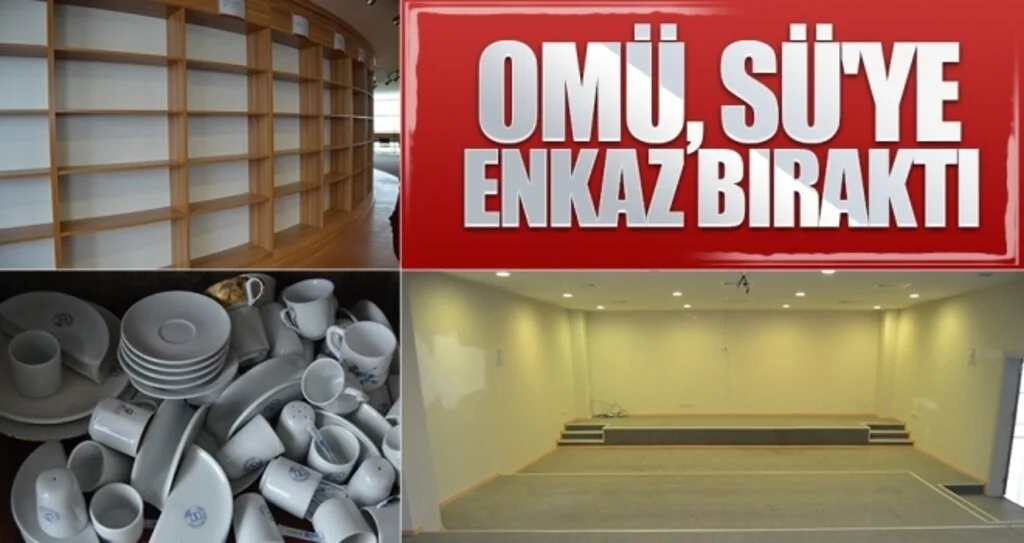 OMÜ, Samsun Üniversitesi'ne Enkaz Bıraktı