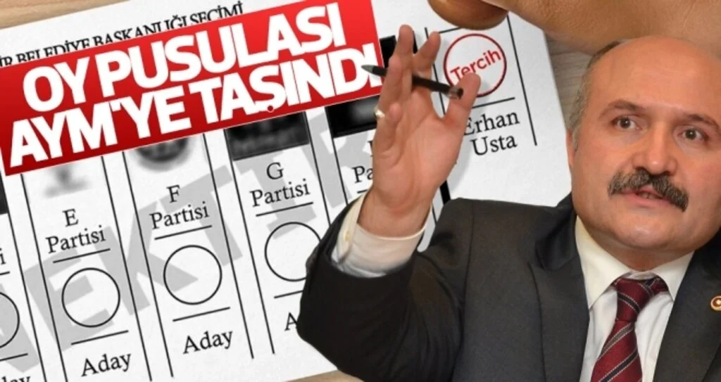 Oy pusulası AYM'ye taşındı 