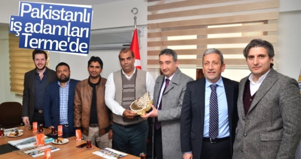 Pakistanlı iş adamları Terme'de