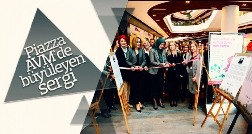 Piazza AVM'de büyüleyen sergi 