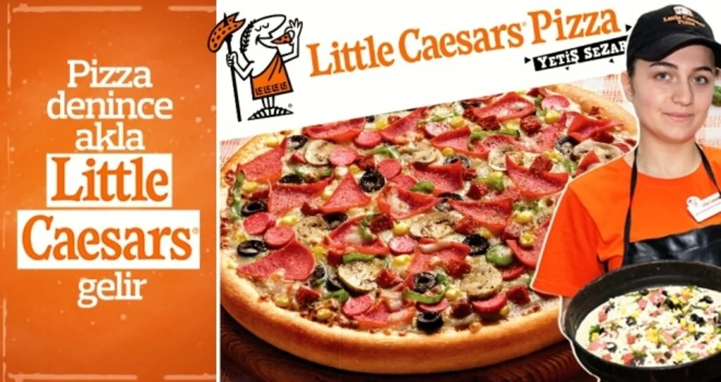 Pizza denince akla 'Little Caesars' gelir