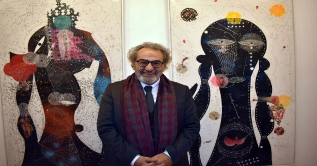Prof. Dr. Koçanın Sanko Sanat Galerisindeki Sergisine İlgi