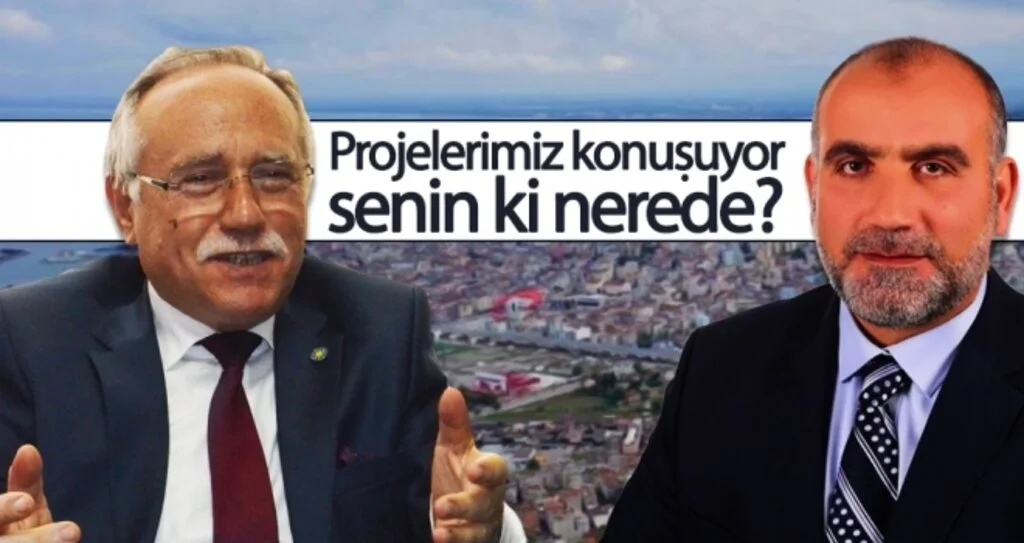Projelerimiz konuşuyor senin ki nerede ?