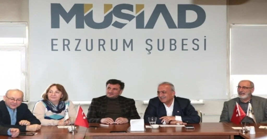 Rektör Çomaklı Ve Yönetimi Müsiadın Konuğu Oldu