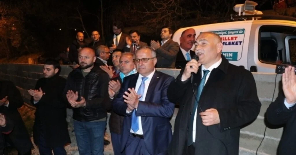 Şahin Kıyıcakda Sloganlar İle Karşılandı