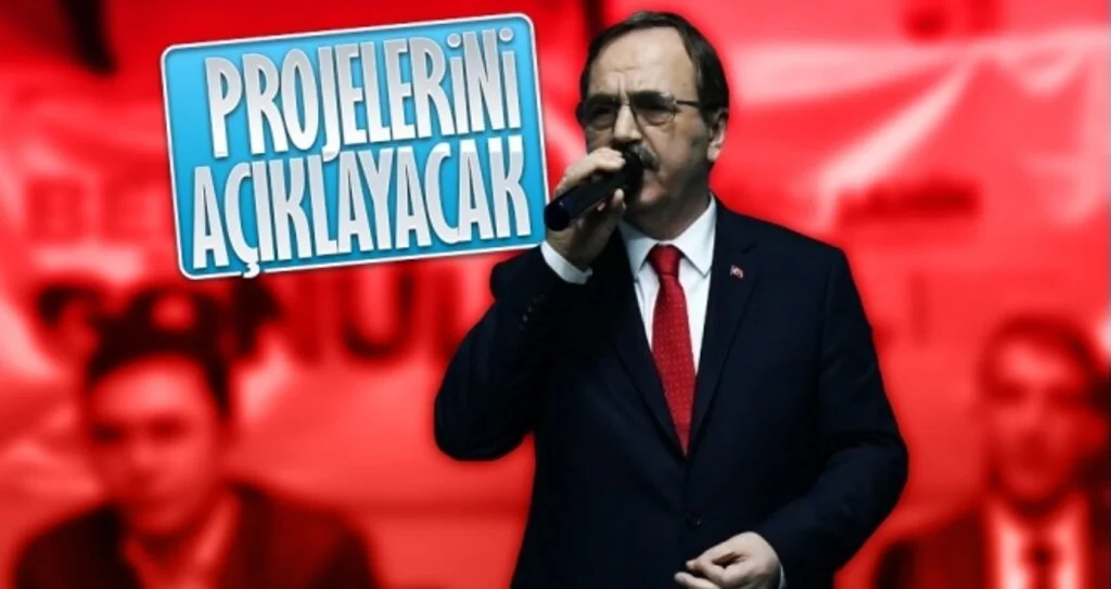 Şahin projelerini açıklayacak 