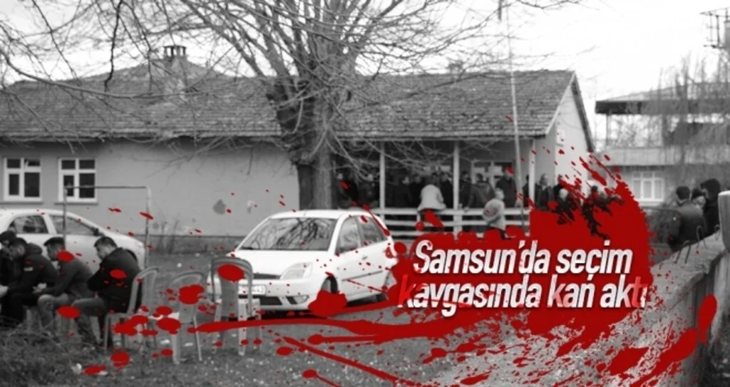 Samsun'da Seçim Kavgasında Kan Aktı