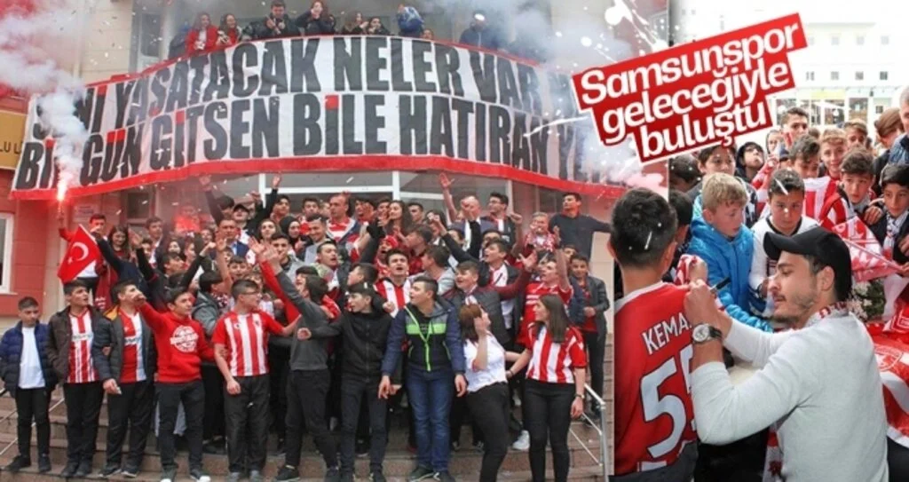 Samsunspor geleceğiyle buluştu