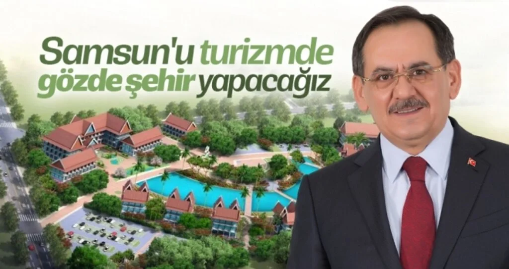 Samsun'u turizmde gözde şehir yapacağız