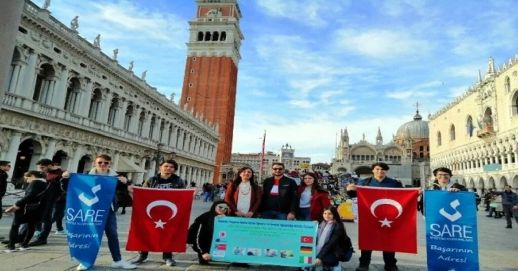 Sare Koleji Öğrencileri İtalya Stajında