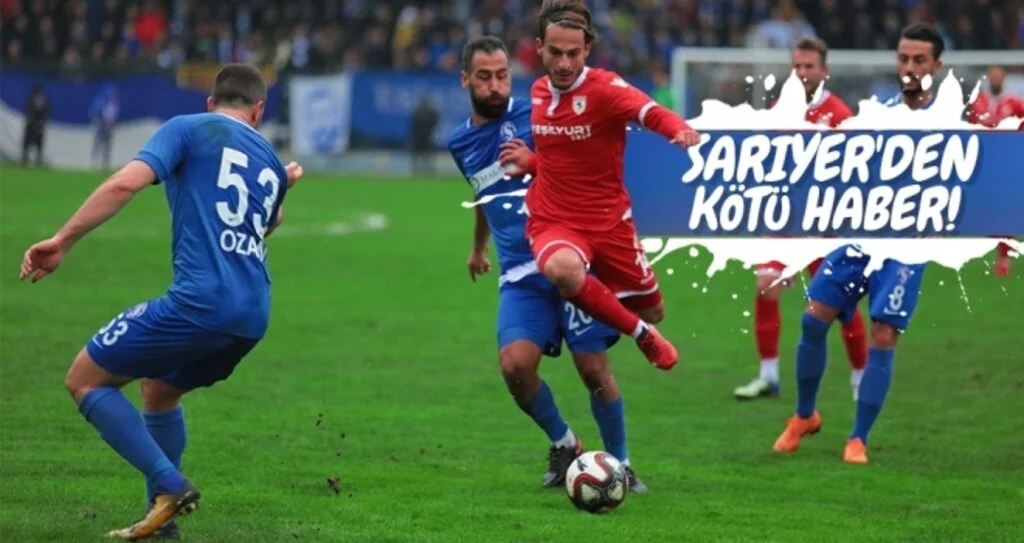 Sarıyer'den kötü haber!