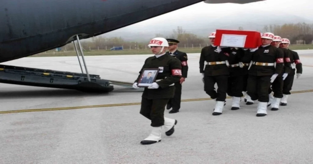 Şehidin Cenazesi Tokata Getirildi