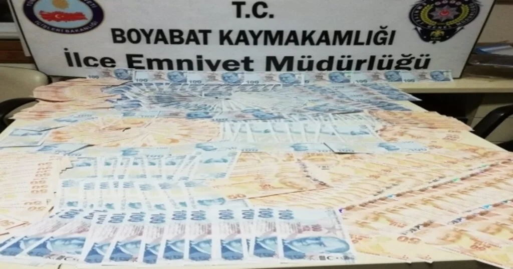 Sinopta Sahte Para Operasyonu