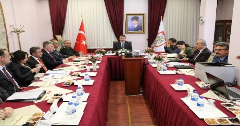 Sivasta İl Seçim Güvenliği Toplantısı Yapıldı