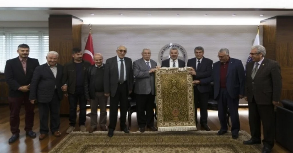 Şoförler Ve Otomobilciler Odası Başkanı Ali Ateş Ve Yönetimi Başkan Çeliki Ziyaret Etti