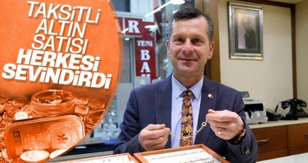 Taksitli altın satışı herkesi sevindirdi