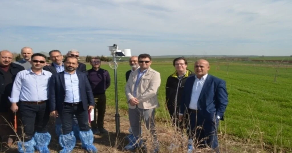 Tekirdağda Tarımsal Meteoroloji Ve Diğer Çevresel Koşulları İzleme İstasyonu Kuruldu